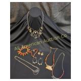 BOHO CHIC 9PC JEWELRY LOT WITH NAME BRAND PIECES