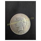 1923 US PEACE SILVER DOLLAR