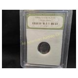 1980 S ROOSEVELT 10 CENT CAMEO PR70