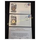 THE USA GOLD DOLLAR COIN POSTAL COMM. SET