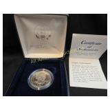 1999 SUSAN B ANTHONY $1 PROOF COIN IN CASE