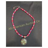VTG C. POLLACK RELIOS STER MULTI GEMSTONE NECKLACE