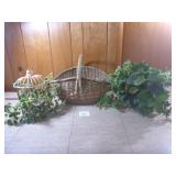 Basket & Greenery