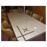 Formica Top Kitchen Table (2 Boards) with 5...