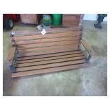 Wooden Porch Swing