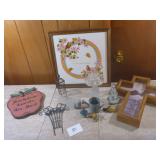 Counted Cross Stitch Picture & Mini Flower...
