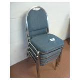 4 Stackable Conference Chairs