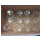12 Wide Mouth Pint Canning Jars