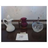 Glass Apple, Small Pitchers