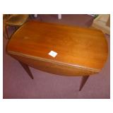Round Dropleaf Table