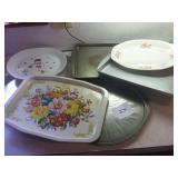 Corelle Snowman Platter, Trays, Pizza Pan
