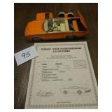 1962 Thunderbird Custom Danbury Mint Replica