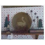 Country Decor, Swan Plate