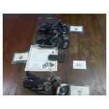 3 Franklin Mint Motorcycles (not perfect)