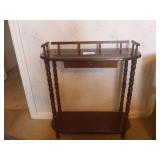 Decorative Wall Table with Small Drawer
