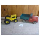 Tonka Dump Truck, Tractor