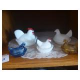 5 Chicken on Nests