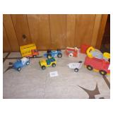 Buddy L Truck Camper & Other Toys