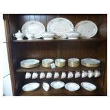 Fleurette China Set 12 place setting +/-