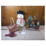 Carolers & Snowman