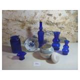 Cobalt Blue Vases, Pottery Piece