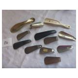 Metal Shoe Horns (Nunn-Bush, Hotel Hershey,...