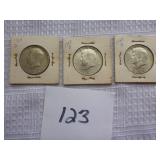 1969 Kennedy Half Dollars ($1.50 face value)