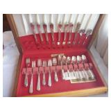 Holmes & Edward Inlaid Silverware Set for 8...