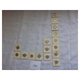 1963-69 Jefferson Nickels (80¢ face value)