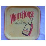 White Horse Whiskey Tin Tray