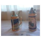 2 German Beer Steins (Olympics)