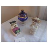 Murano Glass Candy Dish, Figurines