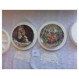 2 Danbury Mint Hummel Plates