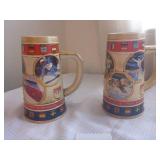 1988 Anheuser-Busch Olympic Steins
