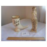 Tuborg Gold Horn Cup & Lady Statue