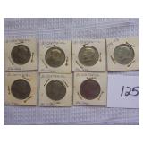 7 Bicentennial Half Dollars ($3.50 face value)