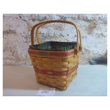 1995 Cranberry Longaberger Basket with...