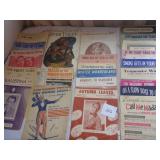 Collection of Sheet Music