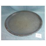 Large Oval Gray Agate Tray 21.5"