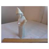 Lladro Girl with Rooster