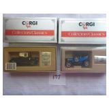 Corgi 1915 Ford Model T & 1910 12/16 Renault Toys