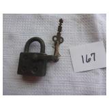 Old Padlock & Key
