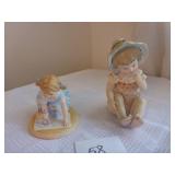 2 Girl Figurines (Lenox Saturday