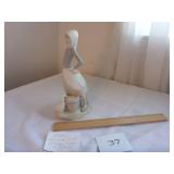 Lladro Girl with Duck