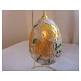 Cloisonné Egg with Stand