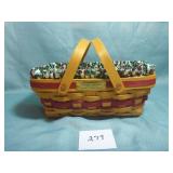 Longaberger 1996 Holiday Cheer Basket