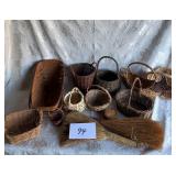 Tote of Baskets (1987 Longaberger, Whisk Brooms)