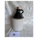 2 Tone Stoneware Jug with Cork Top
