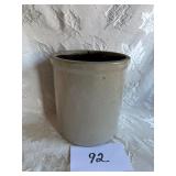 Crock (chips on rim) 8" high