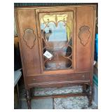 China Cupboard with Key 42" x 15" x 63"